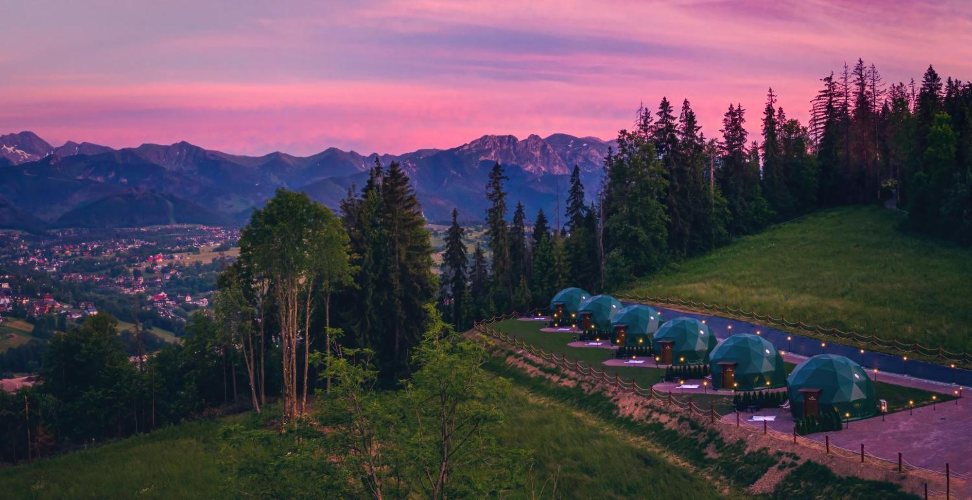 Peak Glamp & Jacuzzi Hotell Zakopane Eksteriør bilde