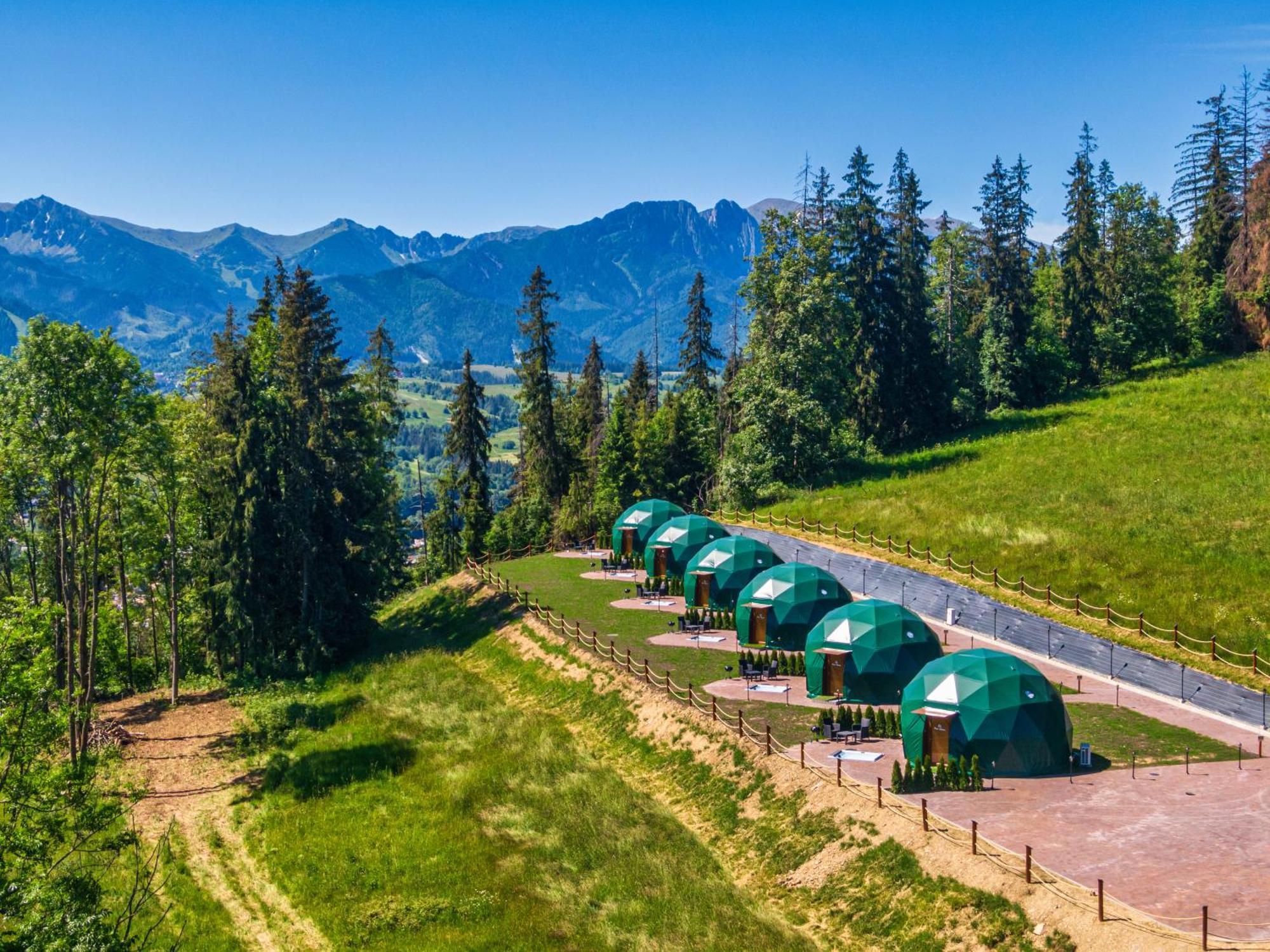 Peak Glamp & Jacuzzi Hotell Zakopane Eksteriør bilde