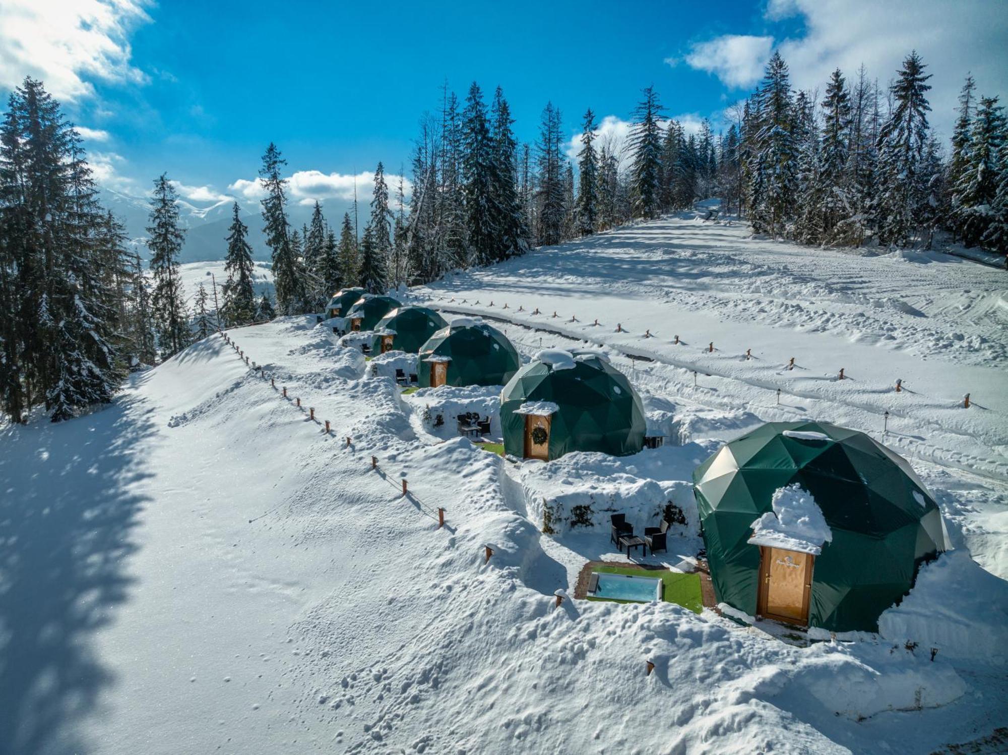 Peak Glamp & Jacuzzi Hotell Zakopane Eksteriør bilde