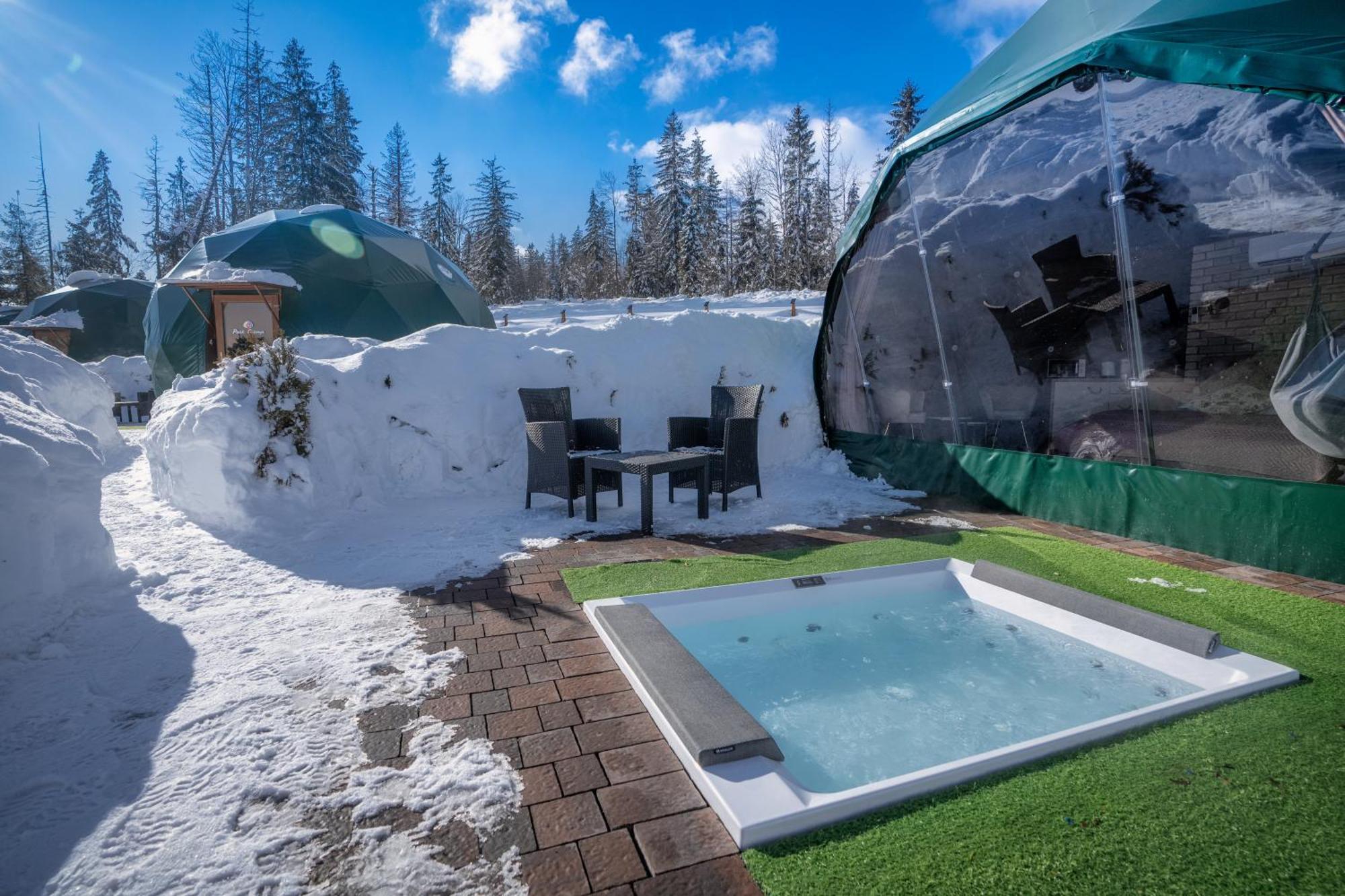 Peak Glamp & Jacuzzi Hotell Zakopane Eksteriør bilde