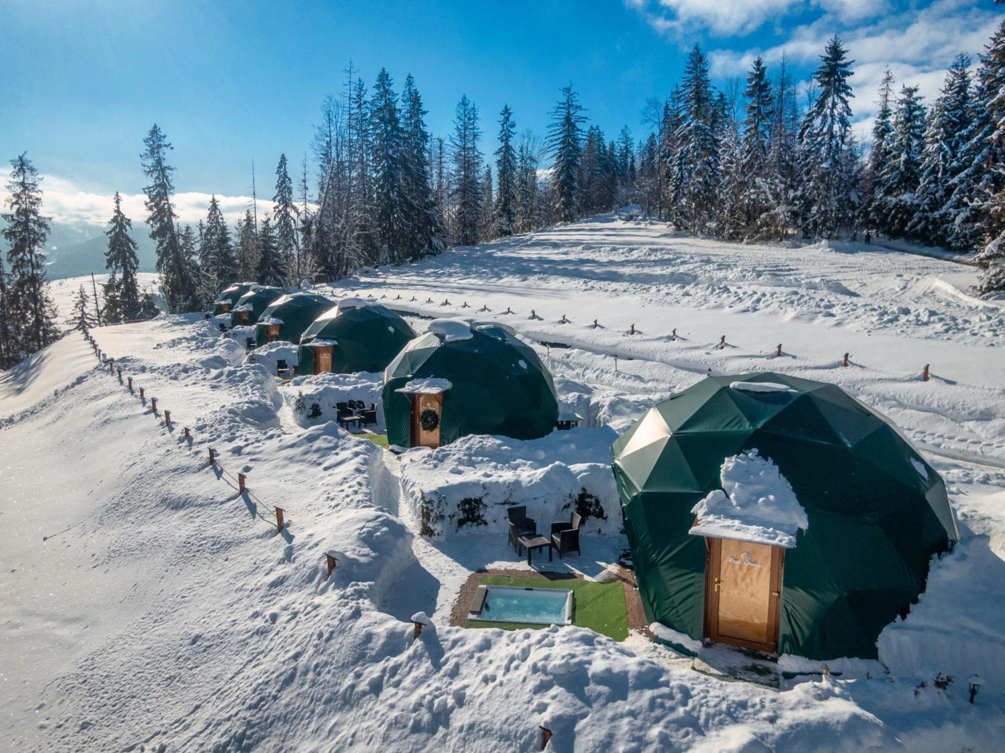 Peak Glamp & Jacuzzi Hotell Zakopane Eksteriør bilde