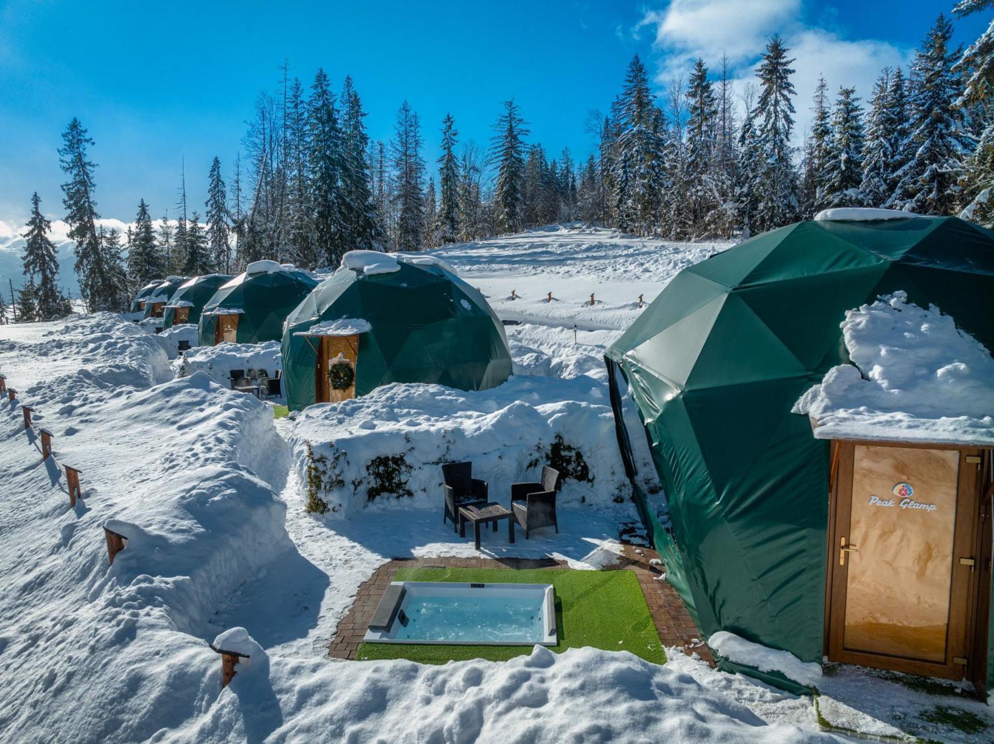 Peak Glamp & Jacuzzi Hotell Zakopane Eksteriør bilde