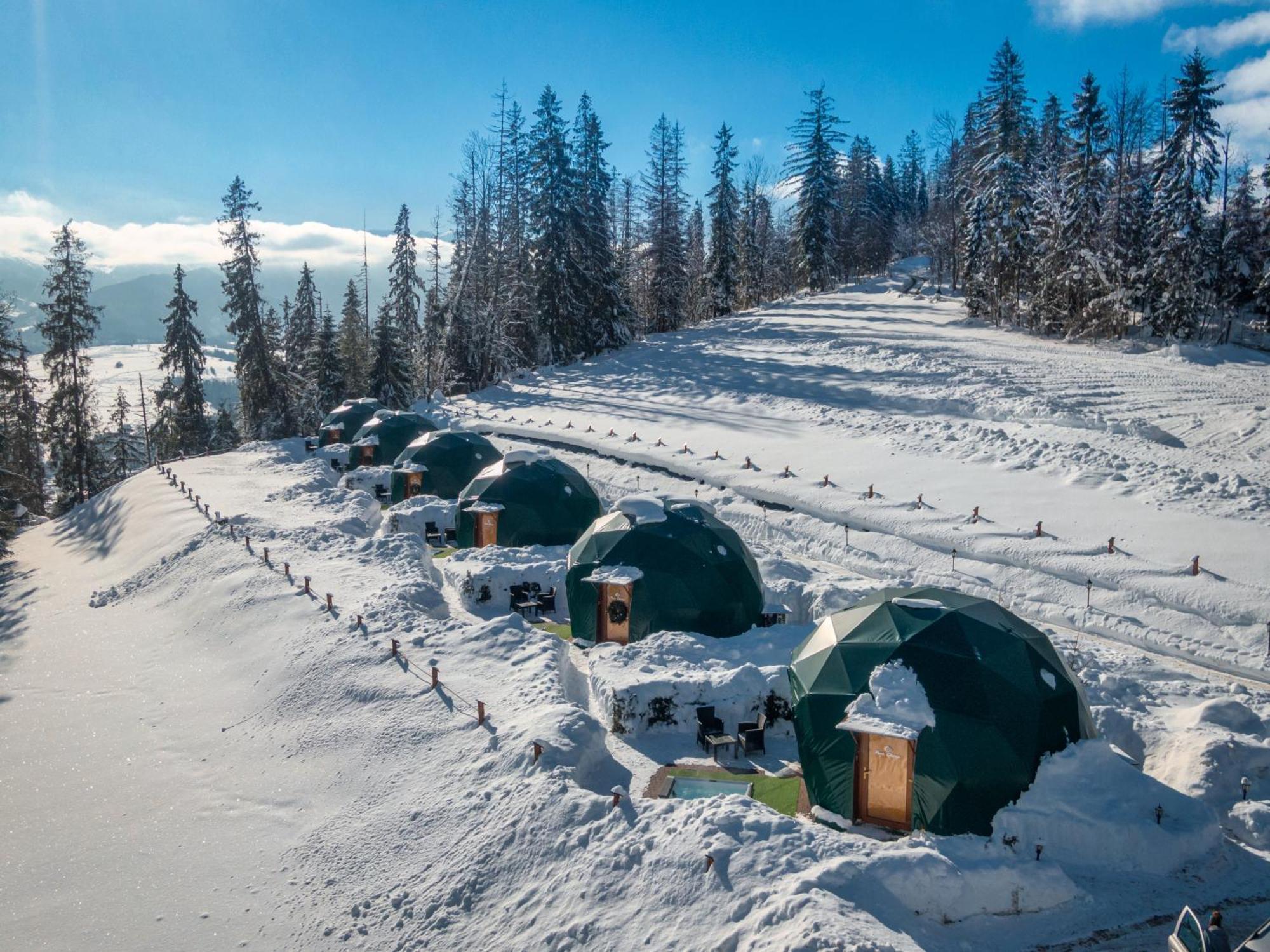 Peak Glamp & Jacuzzi Hotell Zakopane Eksteriør bilde
