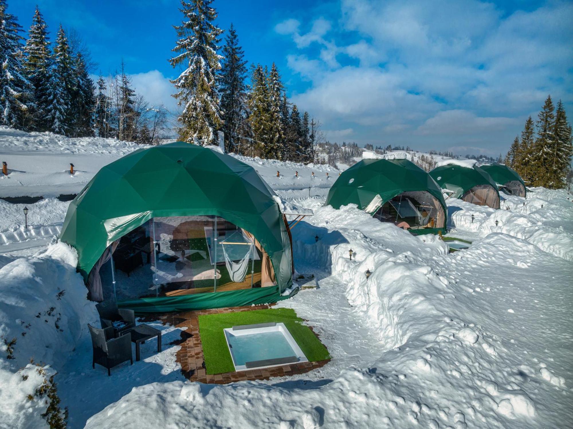 Peak Glamp & Jacuzzi Hotell Zakopane Eksteriør bilde