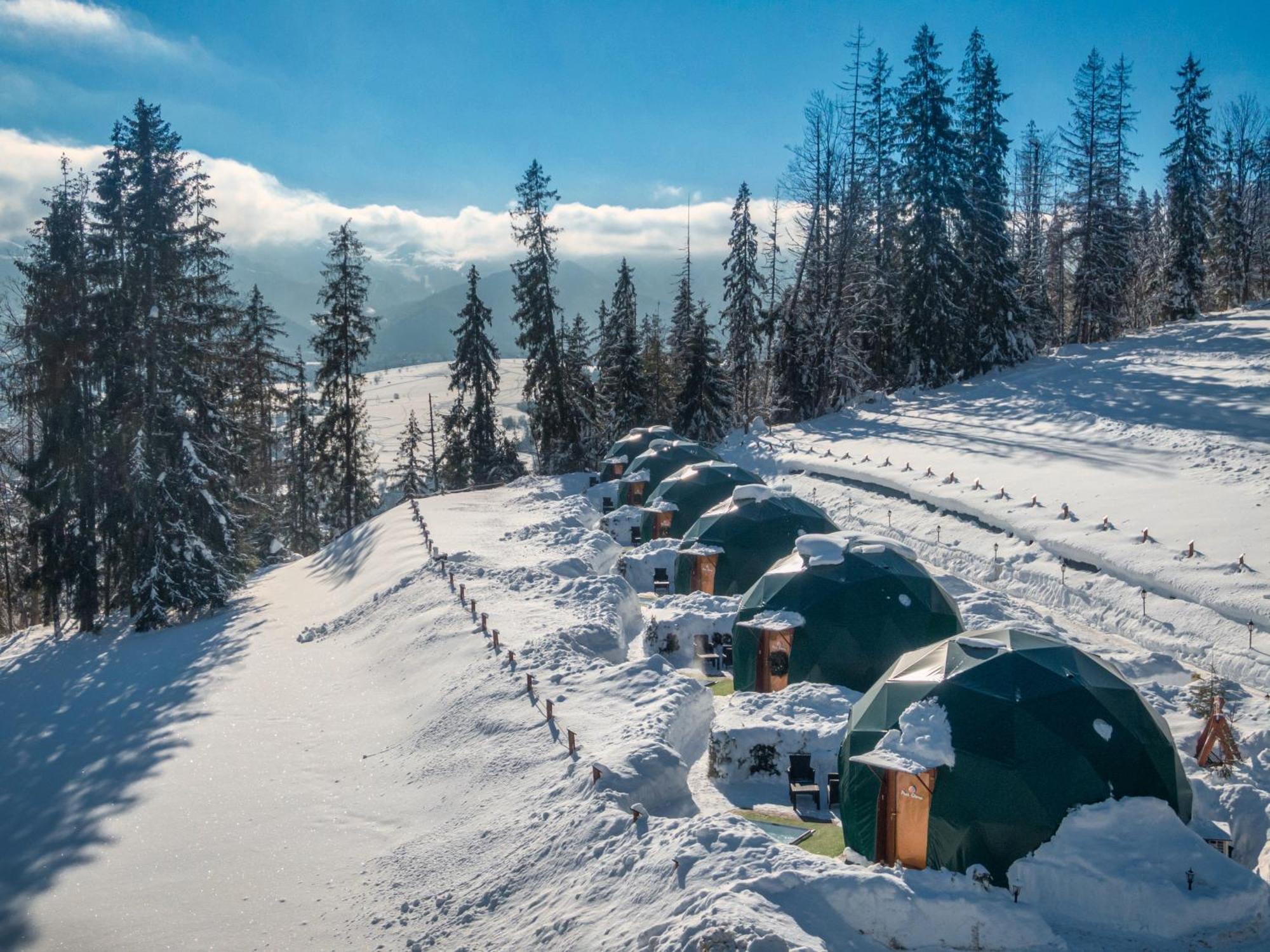 Peak Glamp & Jacuzzi Hotell Zakopane Eksteriør bilde