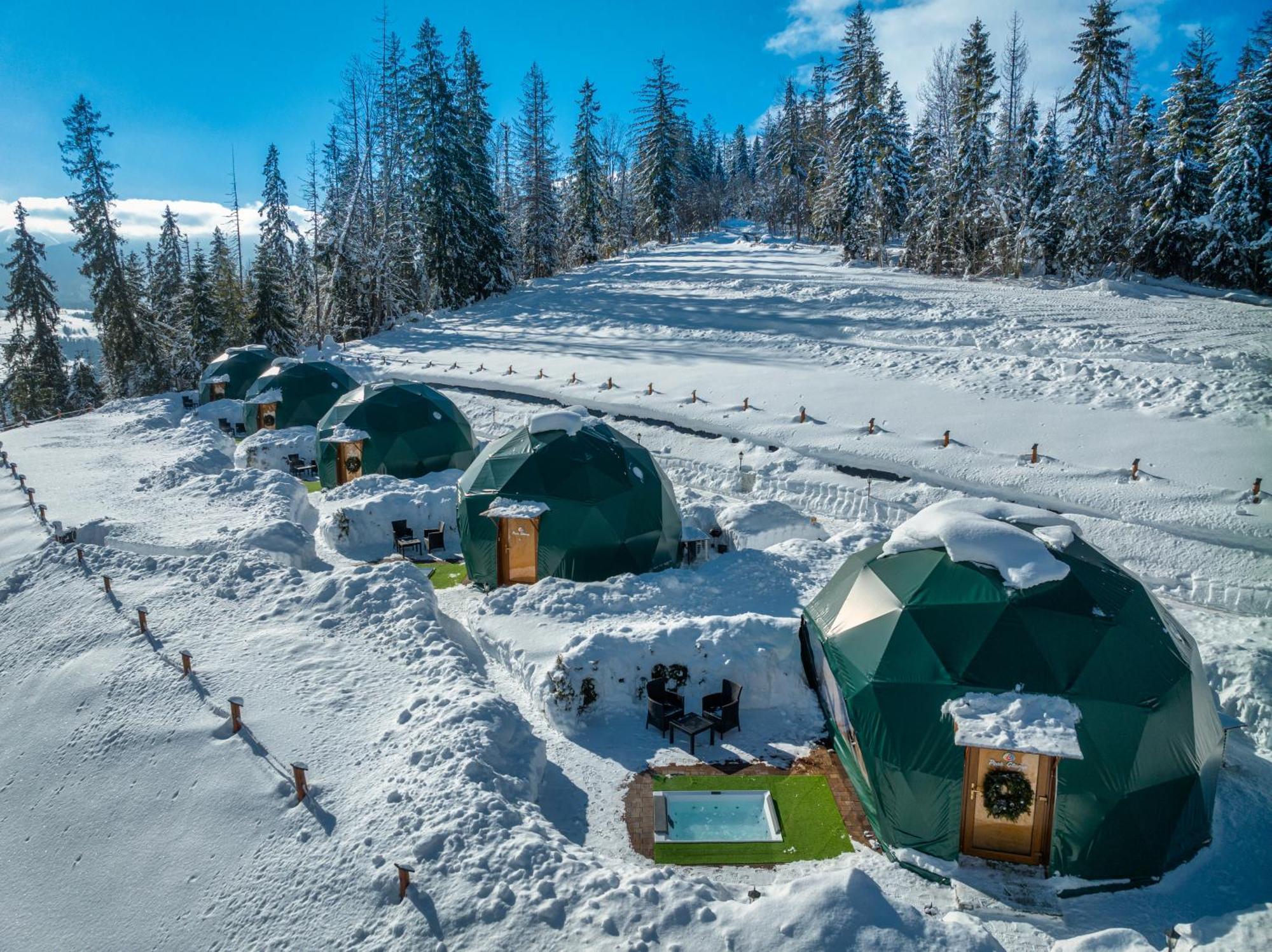 Peak Glamp & Jacuzzi Hotell Zakopane Eksteriør bilde
